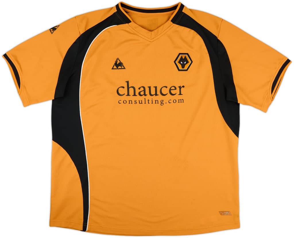 2008-09 Wolves Home Shirt - 9/10 - (XL)