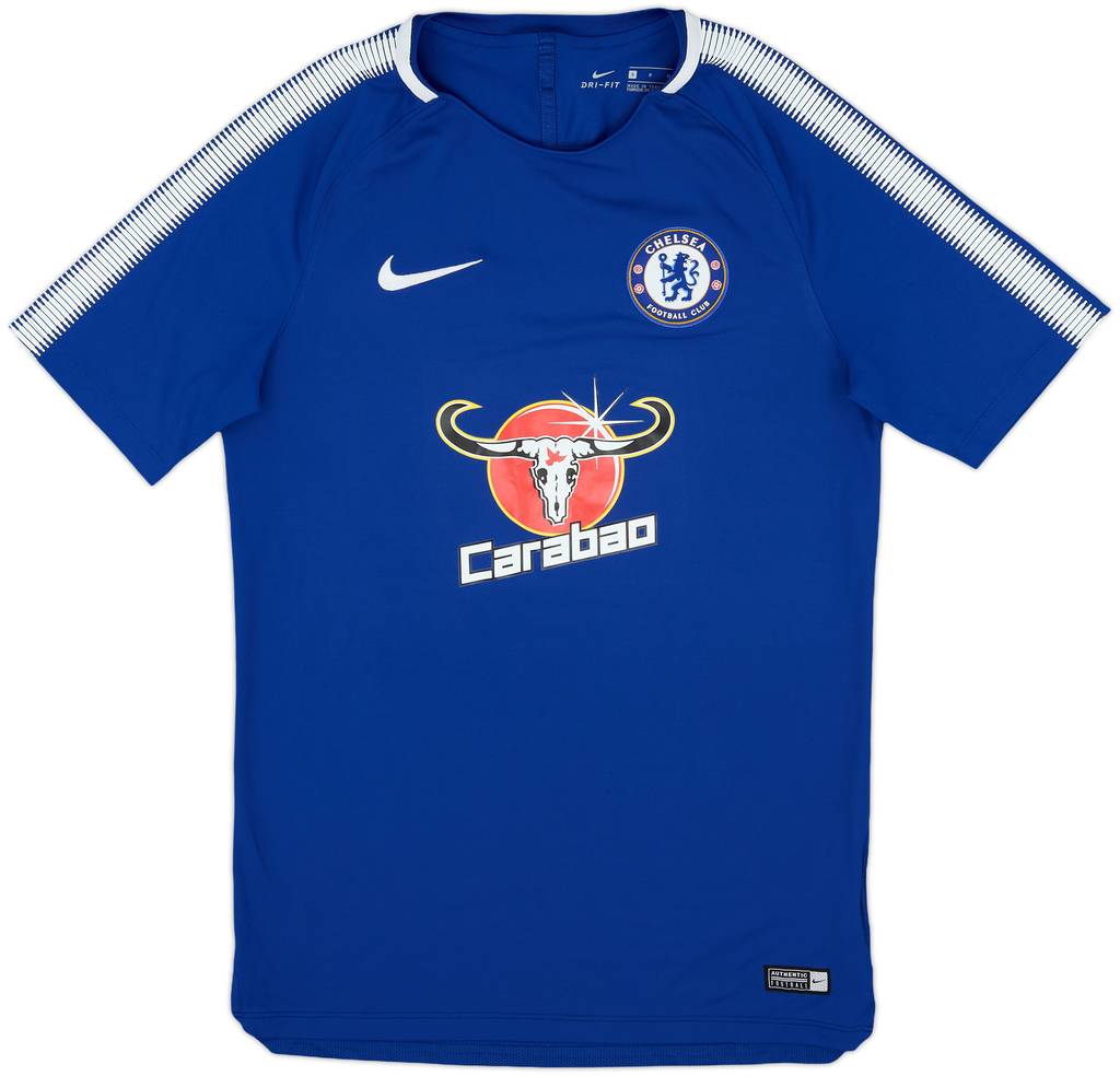 2017-18 Chelsea Nike Training Shirt - 9/10 - (S)