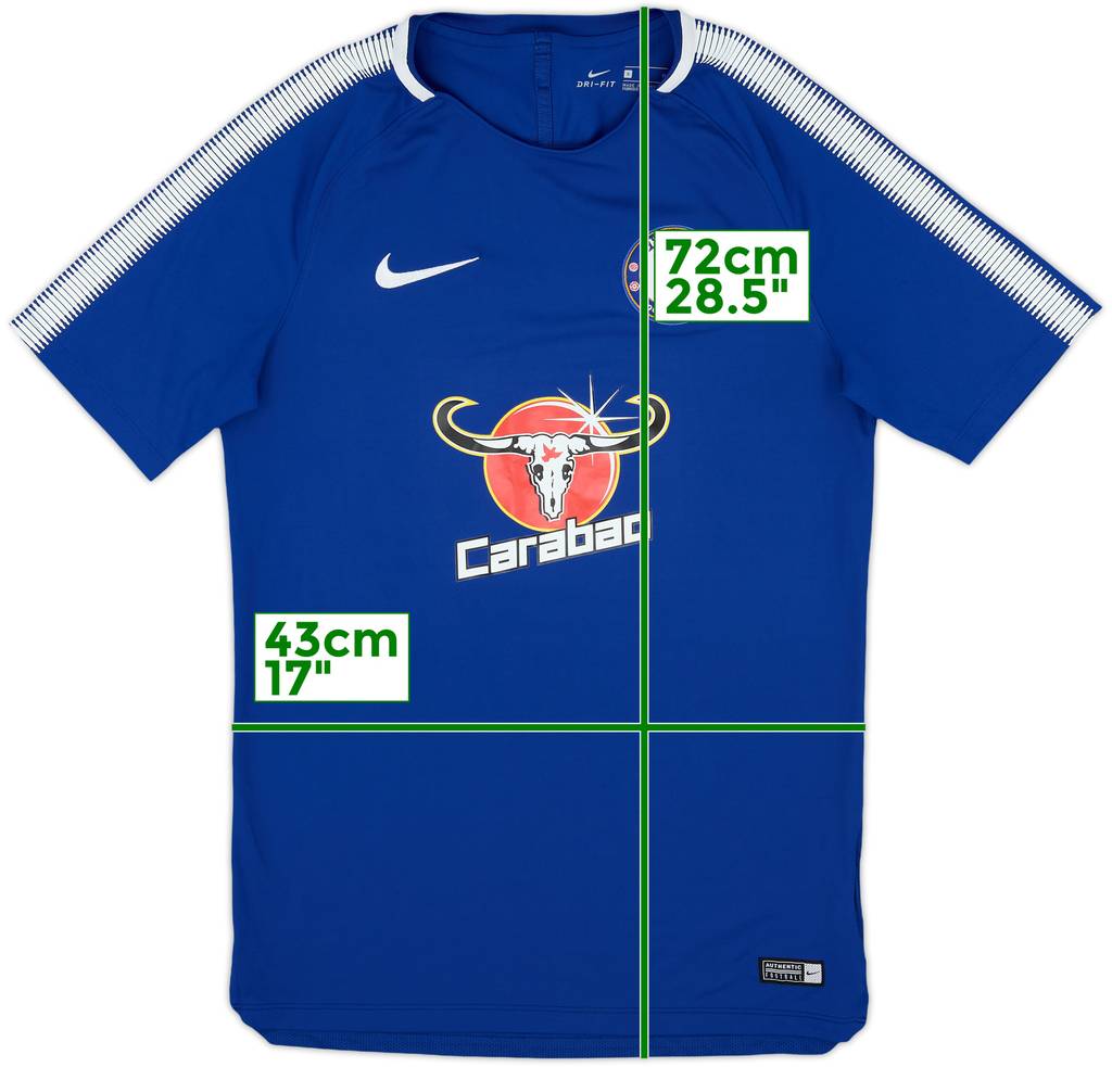 2017-18 Chelsea Nike Training Shirt - 9/10 - (S)