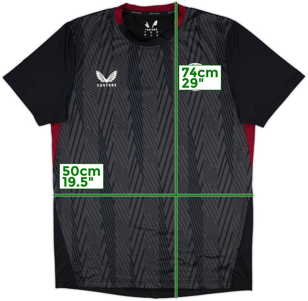 2022-23 Aston Villa Castore Training Shirt - 10/10 - (M)