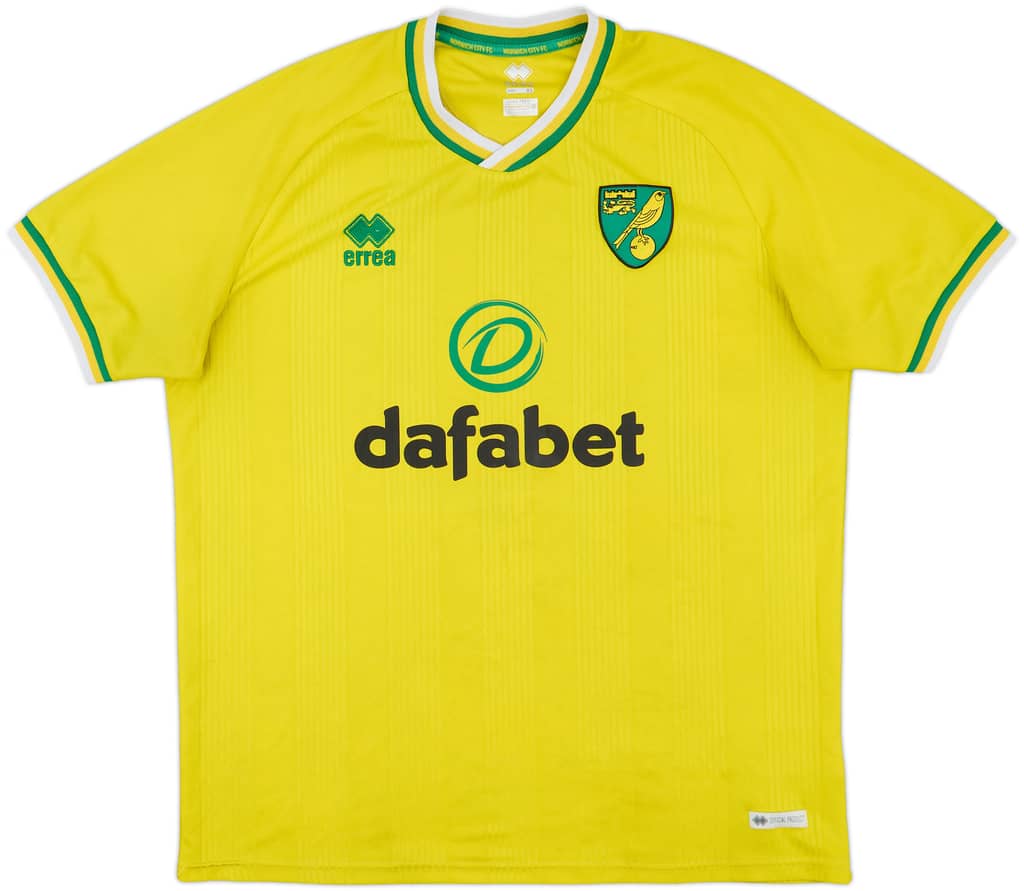 2020-21 Norwich City Home Shirt - 5/10 - (XL)