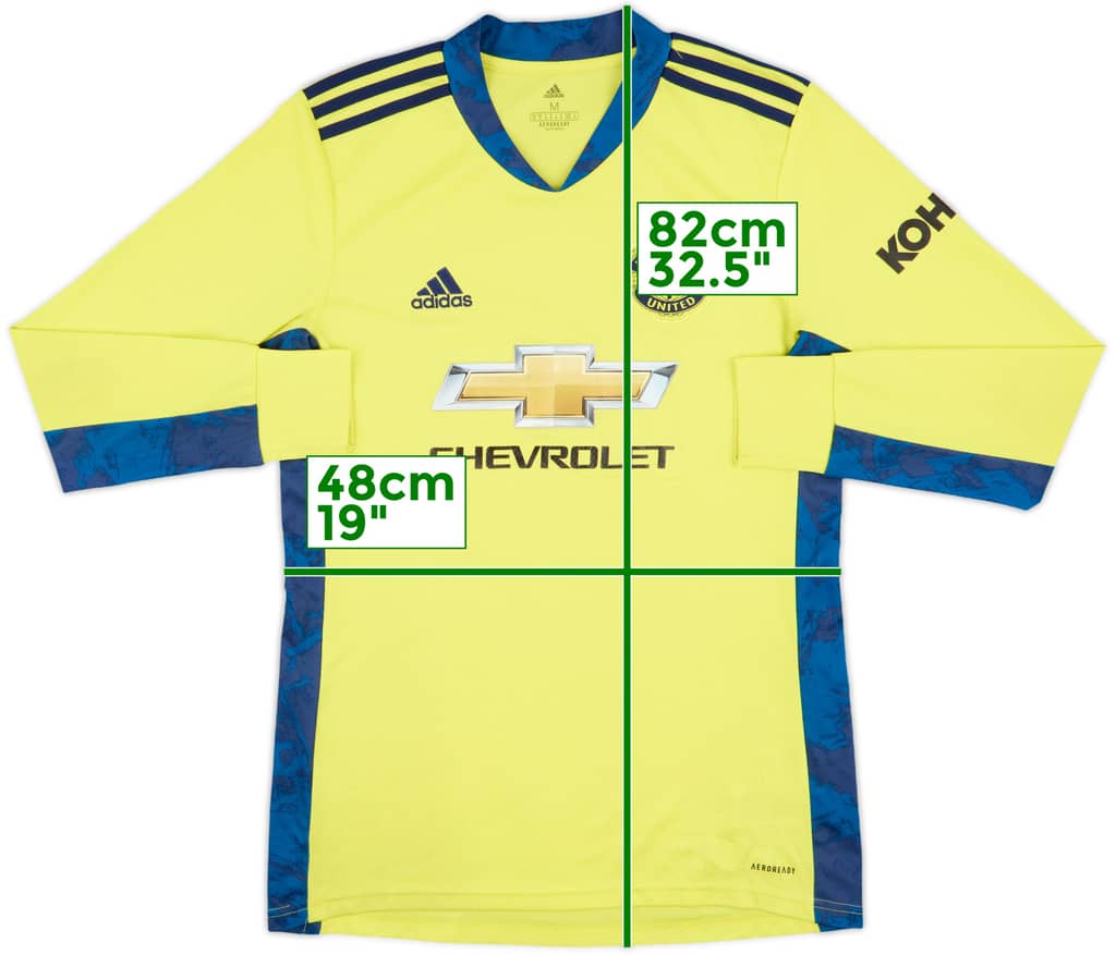 2020-21 Manchester United GK Shirt - 7/10 - (M)