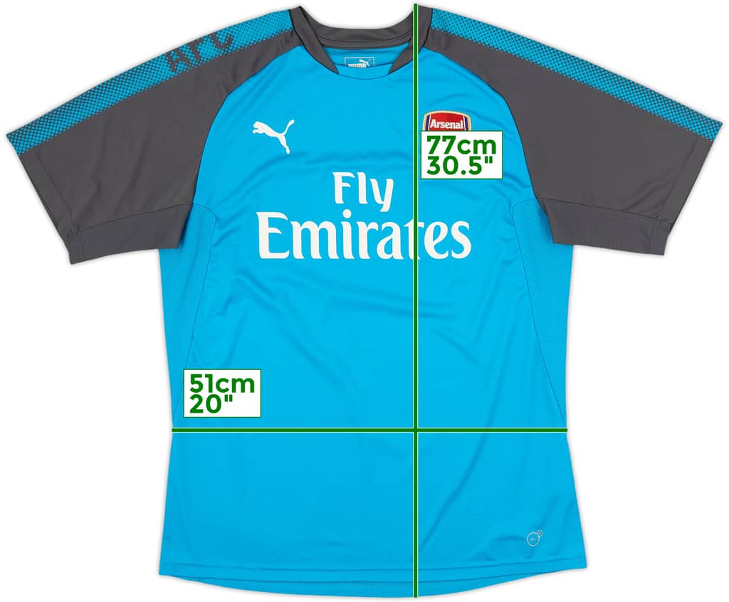 2017-18 Arsenal Puma Training Shirt - 9/10 - (XL)