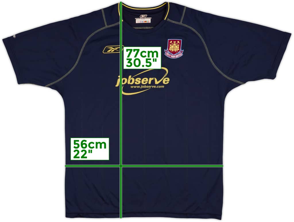 2003-04 West Ham Away Shirt - 10/10 - (L)