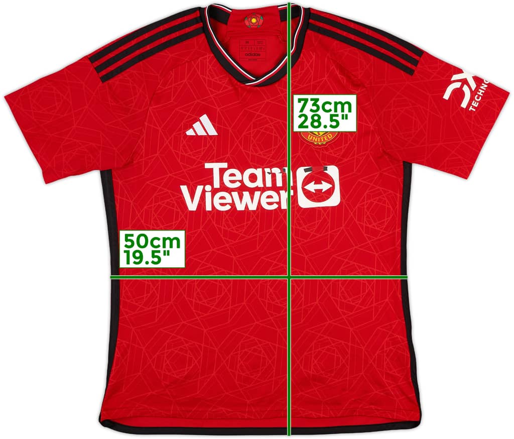 2023-24 Manchester United Home Shirt - 5/10 - (M)