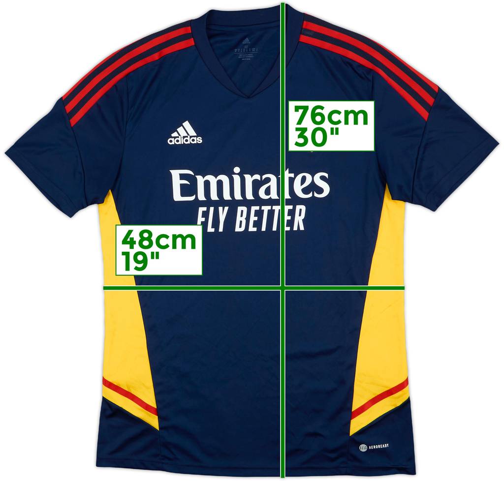 2022-23 Arsenal adidas Training Shirt - 9/10 - (M)