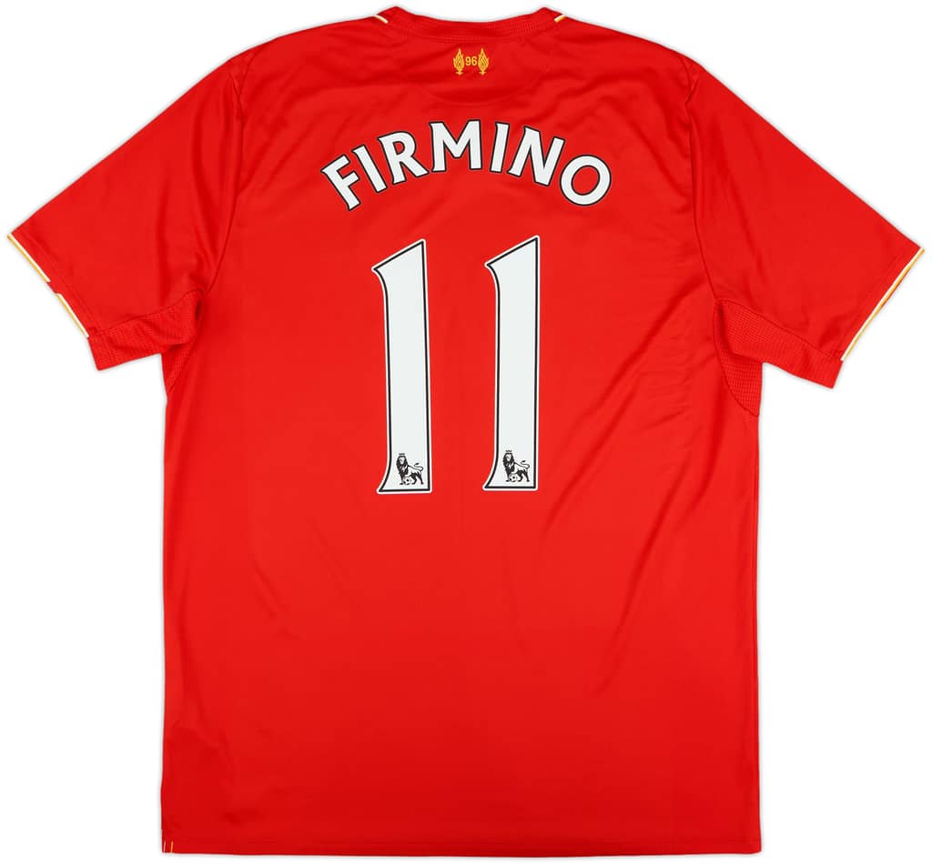 2015-16 Liverpool Home Shirt Firmino #11