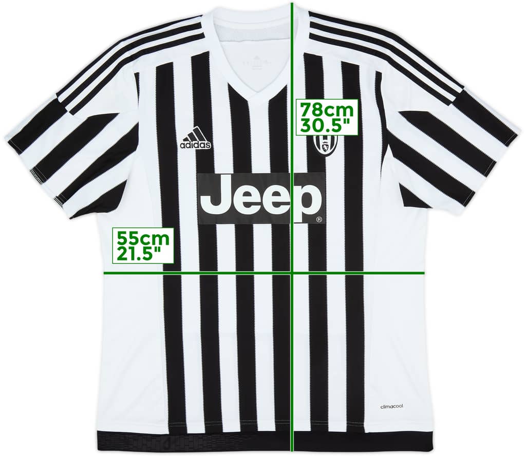 2015-16 Juventus Home Shirt - 8/10 - (XL)
