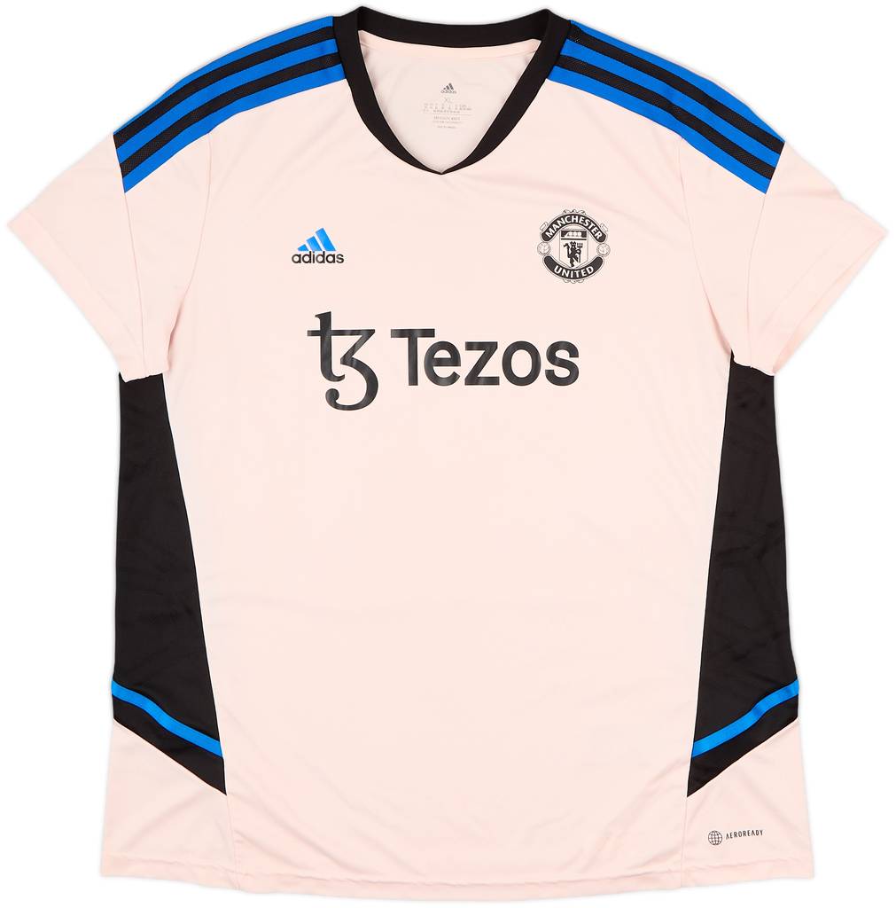 2022-23 Manchester United adidas Training Shirt - 9/10 - (Women's XL)