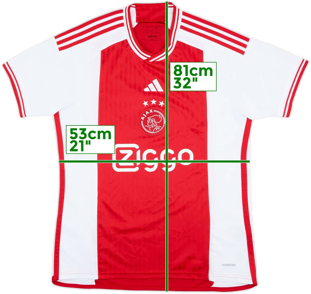 2023-24 Ajax Home Shirt - 8/10 - (L)