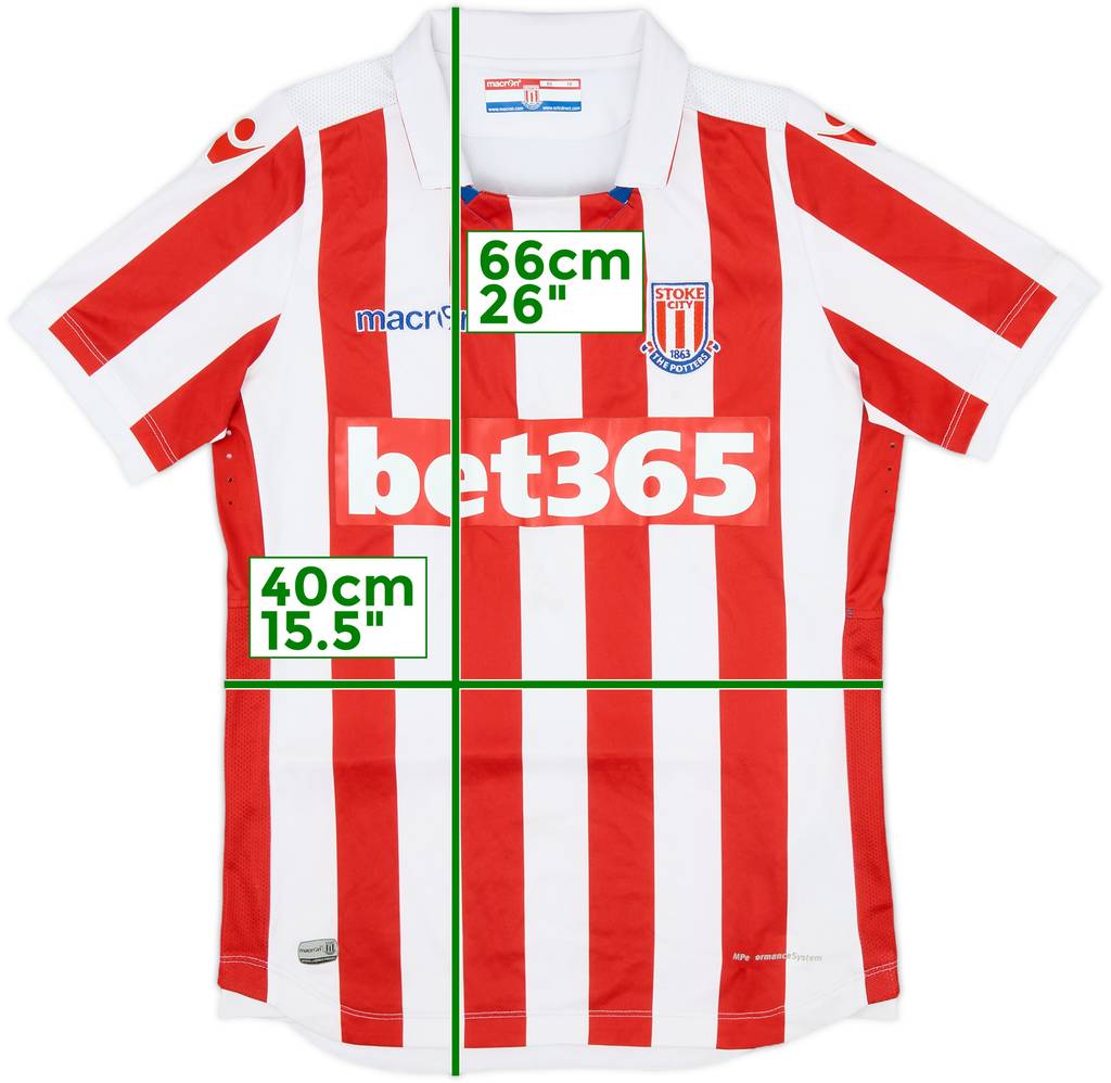 2018-19 Stoke City Home Shirt - 8/10 - (Women's XS)