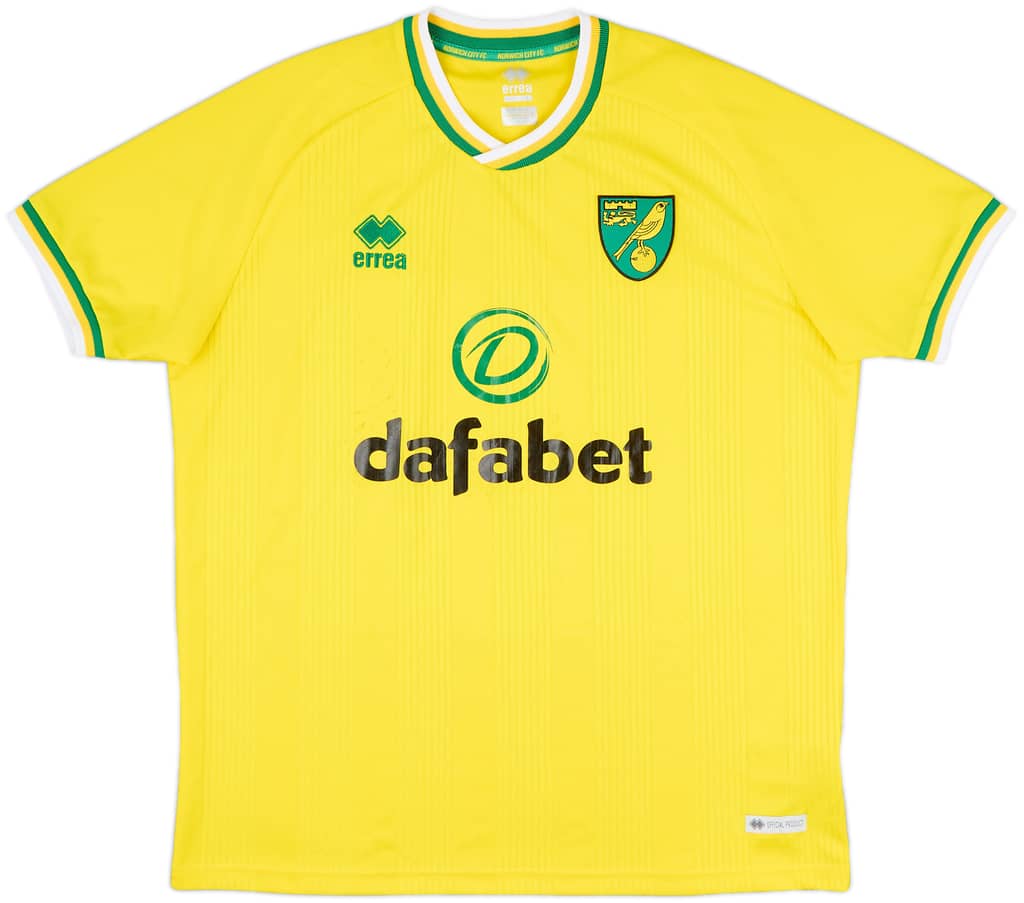 2020-21 Norwich City Home Shirt - 6/10 - (L)