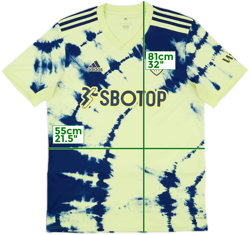 2022-23 Leeds Away Shirt - 10/10 - (L)