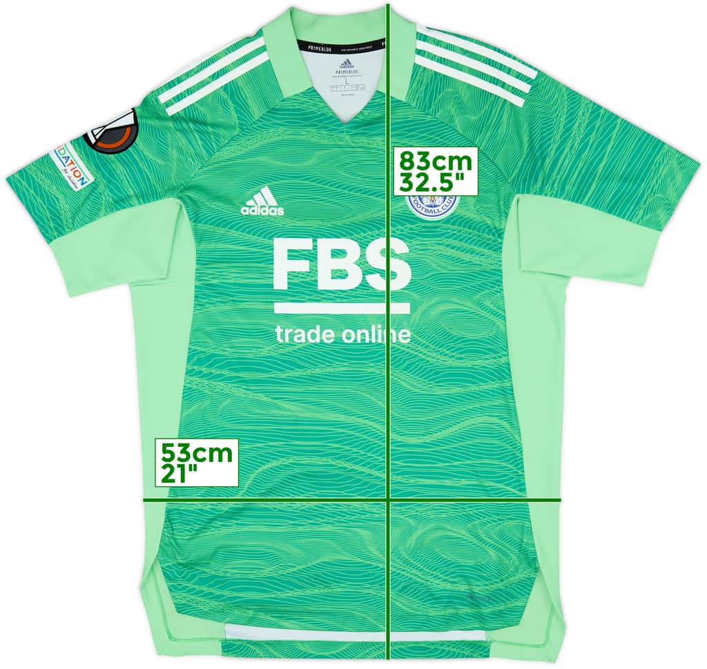 2021-22 Leicester City GK Shirt - 10/10 - (L)