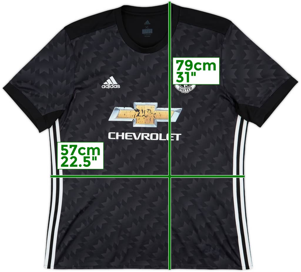 2017-18 Manchester United Away Shirt - 5/10 - (XL)