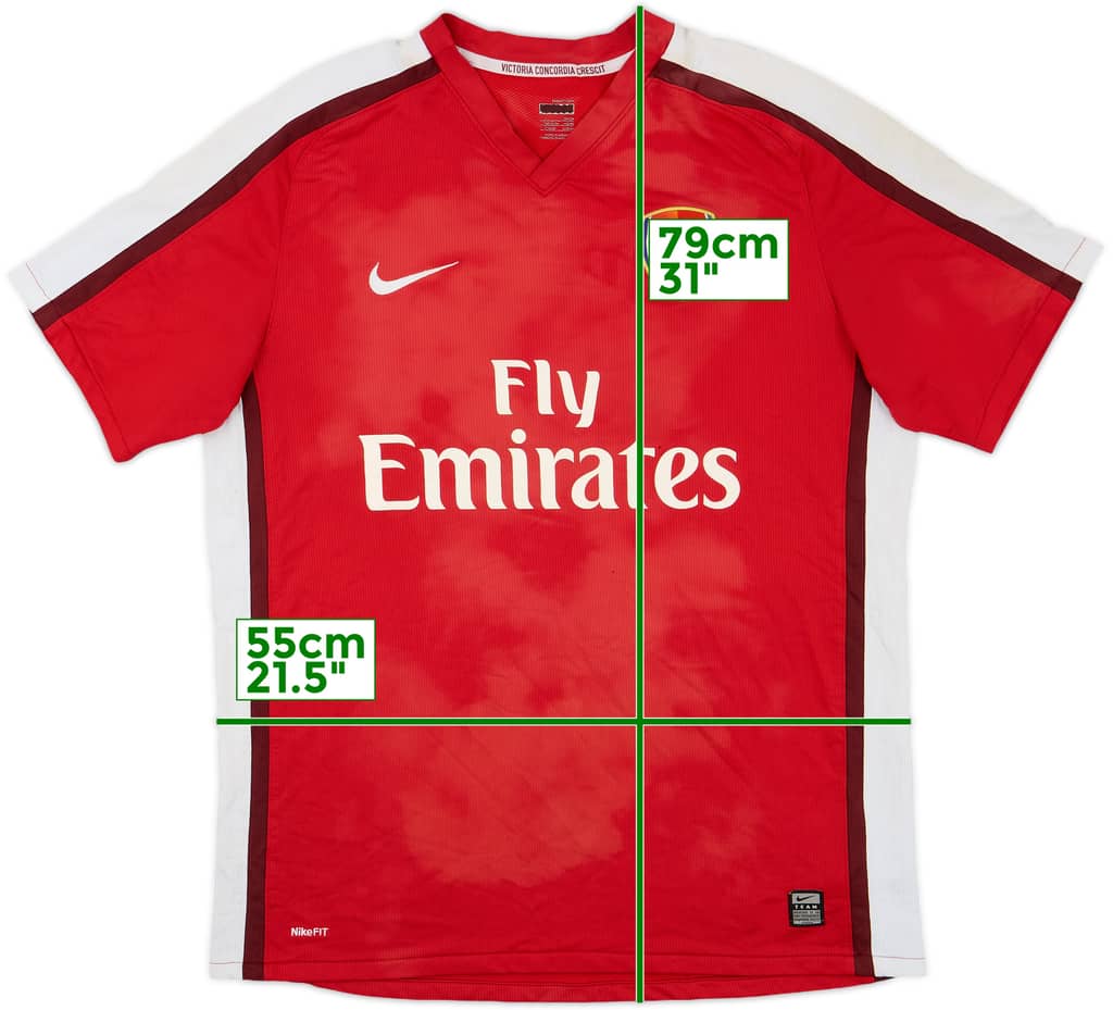 2008-10 Arsenal Home Shirt - 3/10 - (L)