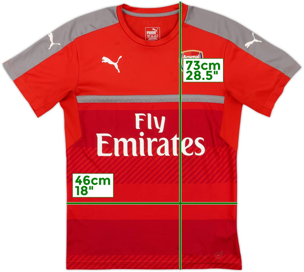 2016-17 Arsenal Puma Training Shirt - 6/10 - (M)