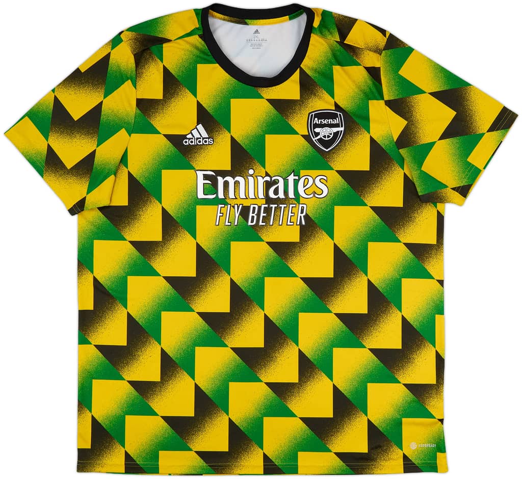 2022-23 Arsenal adidas Pre-Match Training Shirt - 9/10 - (XXL)