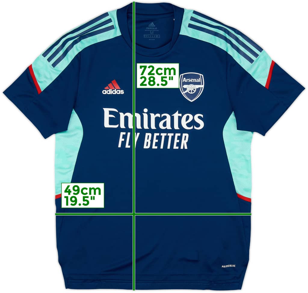 2021-22 Arsenal Nike Training Shirt - 10/10 - (M)