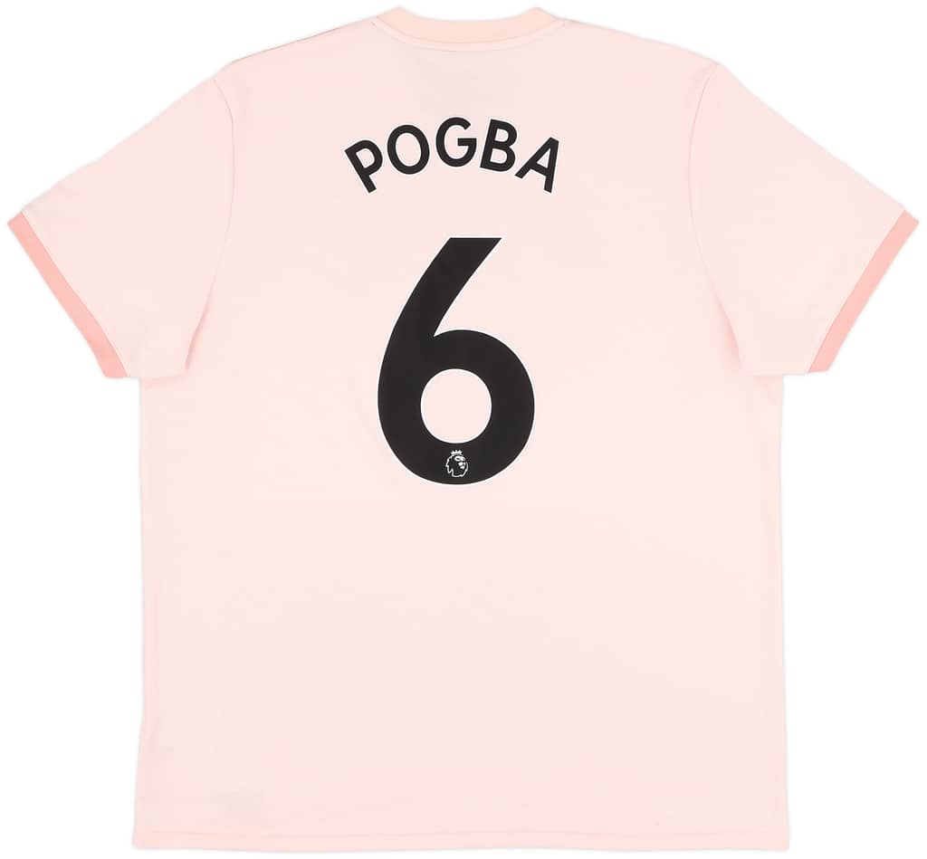 2018-19 Manchester United Away Shirt Pogba #6 - 8/10 - (S)