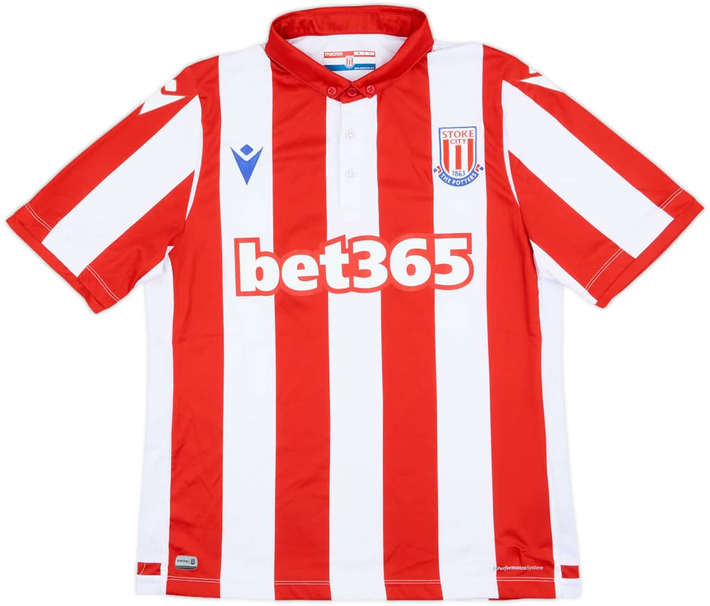 2019-20 Stoke City Home Shirt - 8/10 - (Women's M)