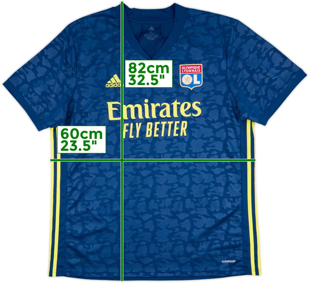 2020-21 Lyon Third Shirt - 10/10 - (XL)