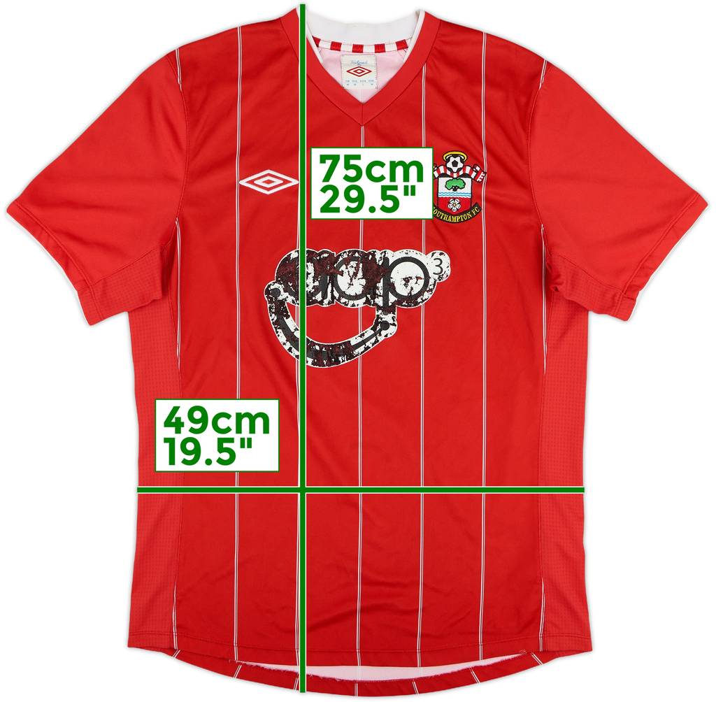 2012-13 Southampton Home Shirt - 3/10 - (M)