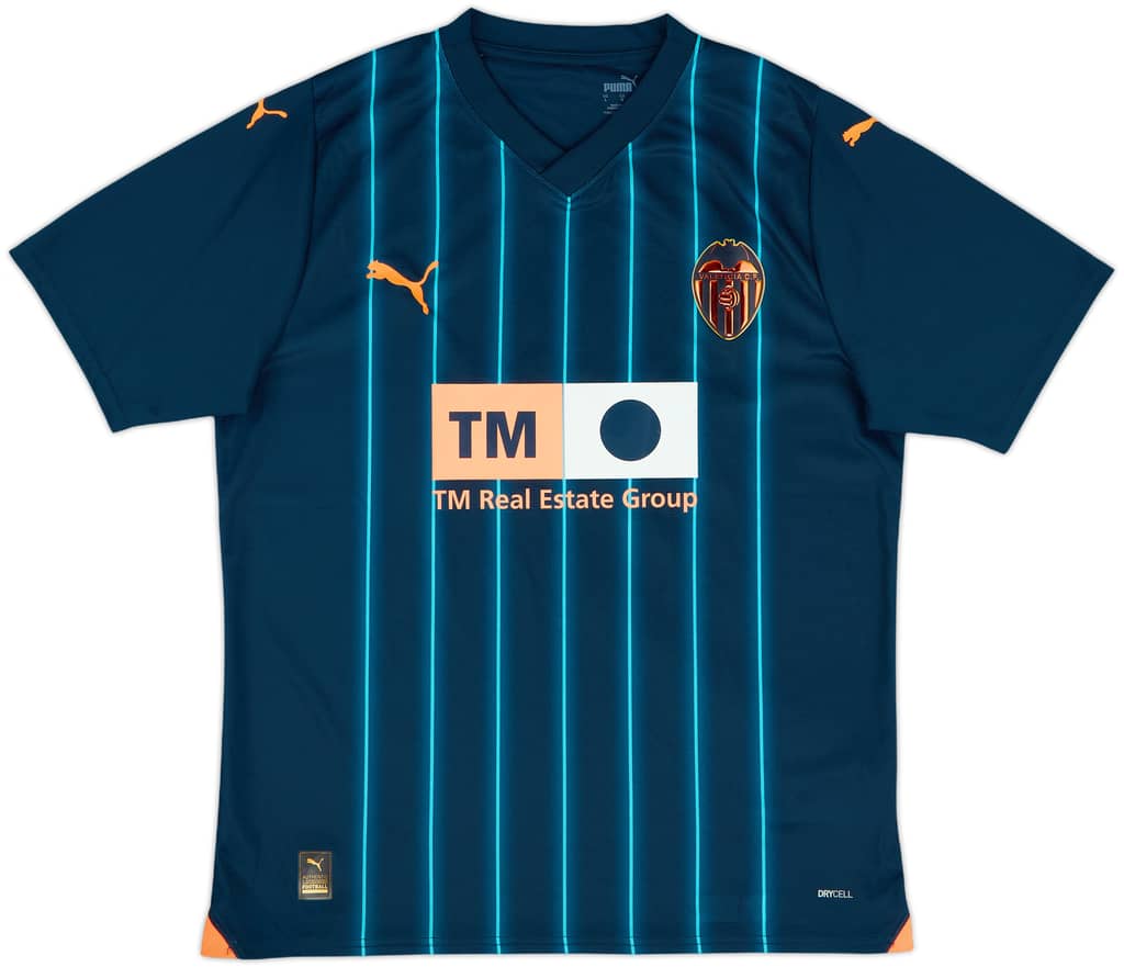 2023-24 Valencia Away Shirt - 10/10 - (L)