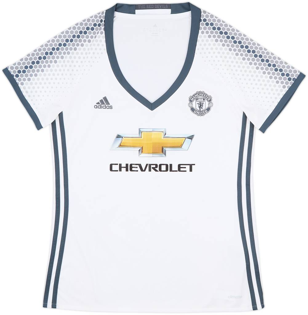 2016-17 Manchester United Third Shirt - 9/10 - (Women's L)
