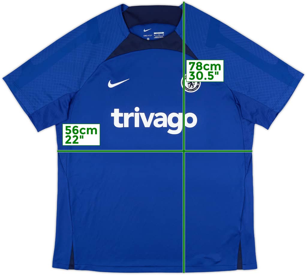 2022-23 Chelsea Nike Training Shirt - 9/10 - (XL)