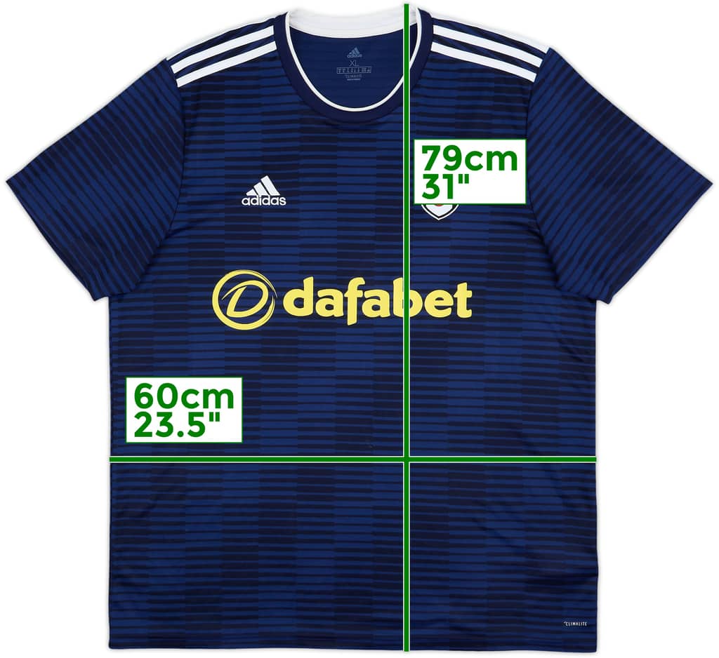 2018-19 Fulham Away Shirt - 7/10 - (XL)
