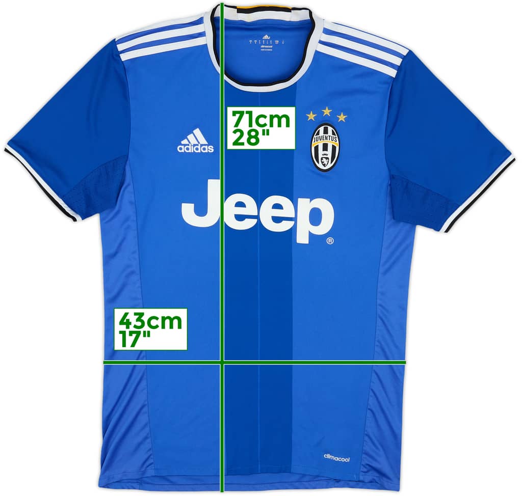 2016-17 Juventus Away Shirt - 6/10 - (S)
