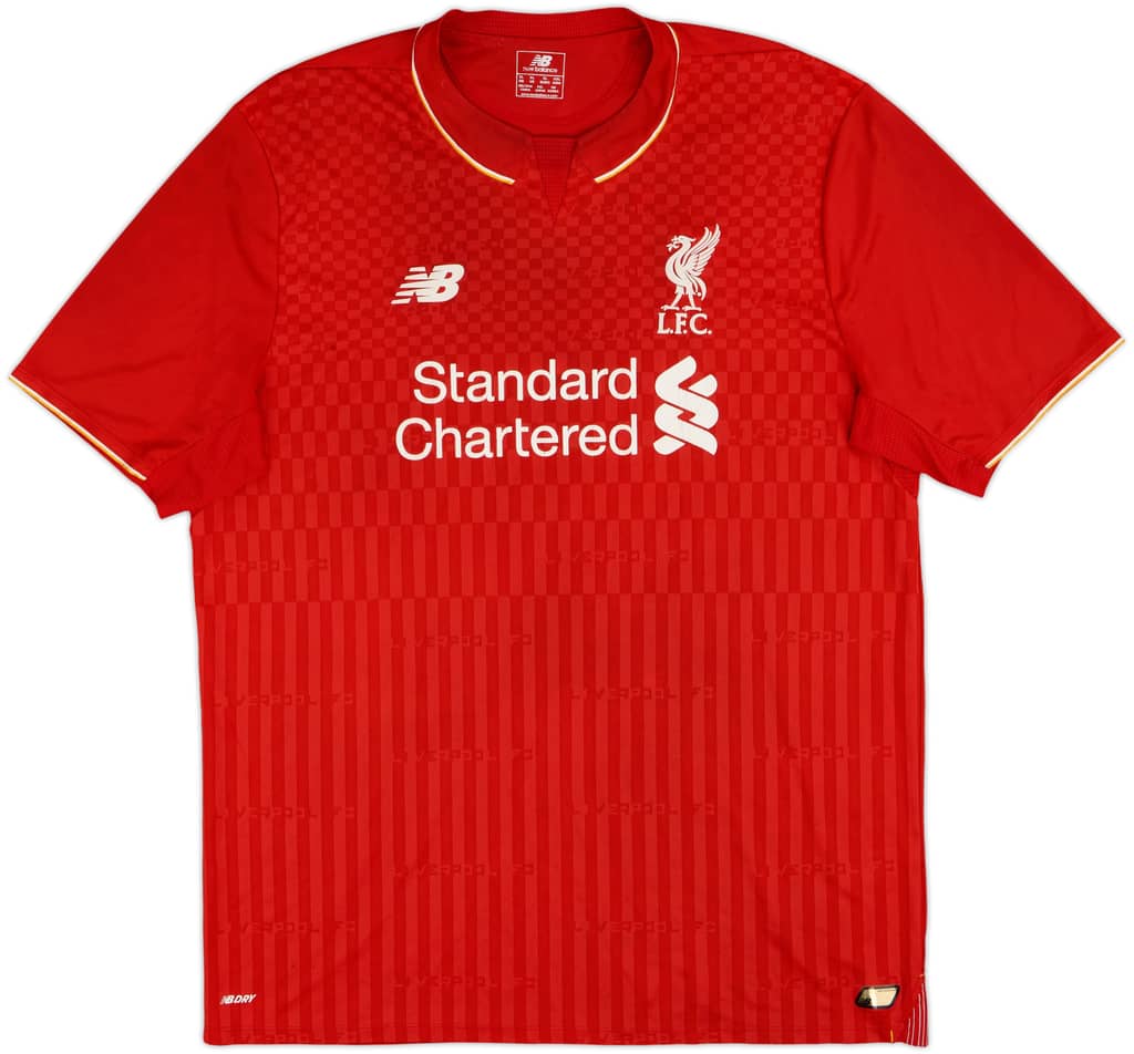 2015-16 Liverpool Home Shirt - 5/10 - (XL)