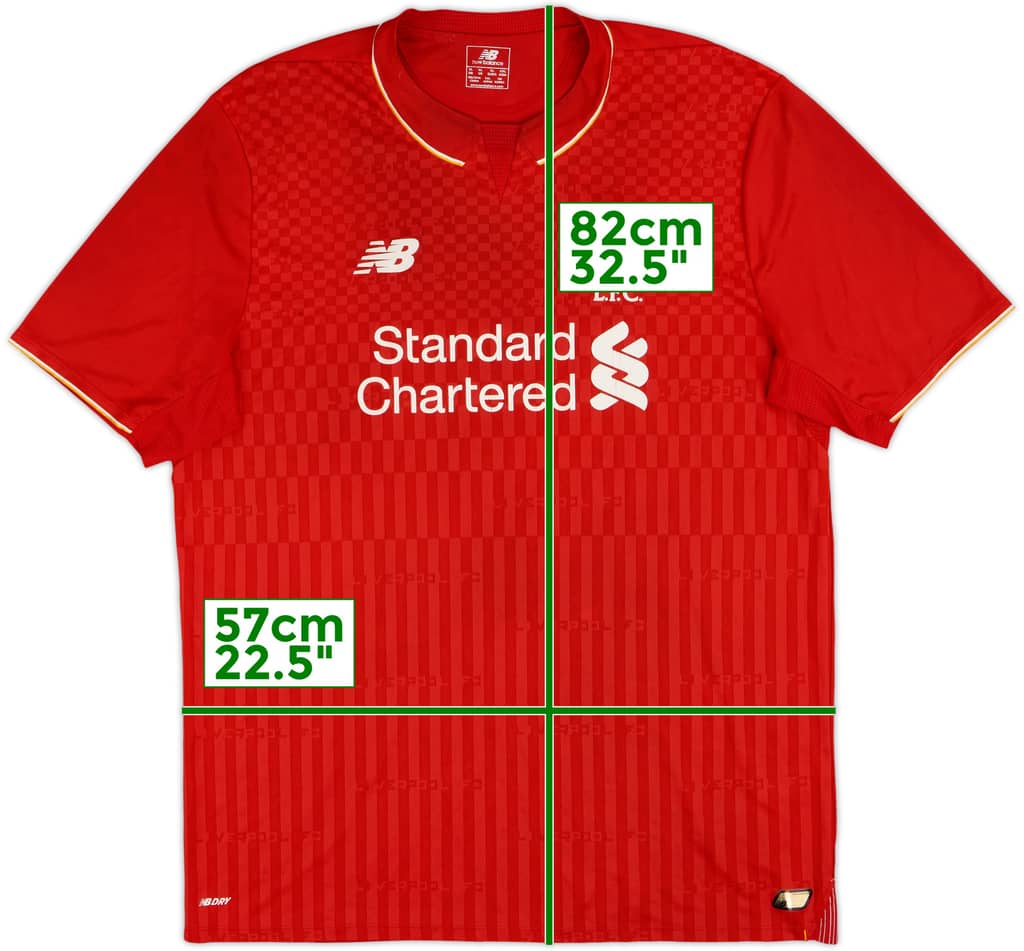 2015-16 Liverpool Home Shirt - 5/10 - (XL)