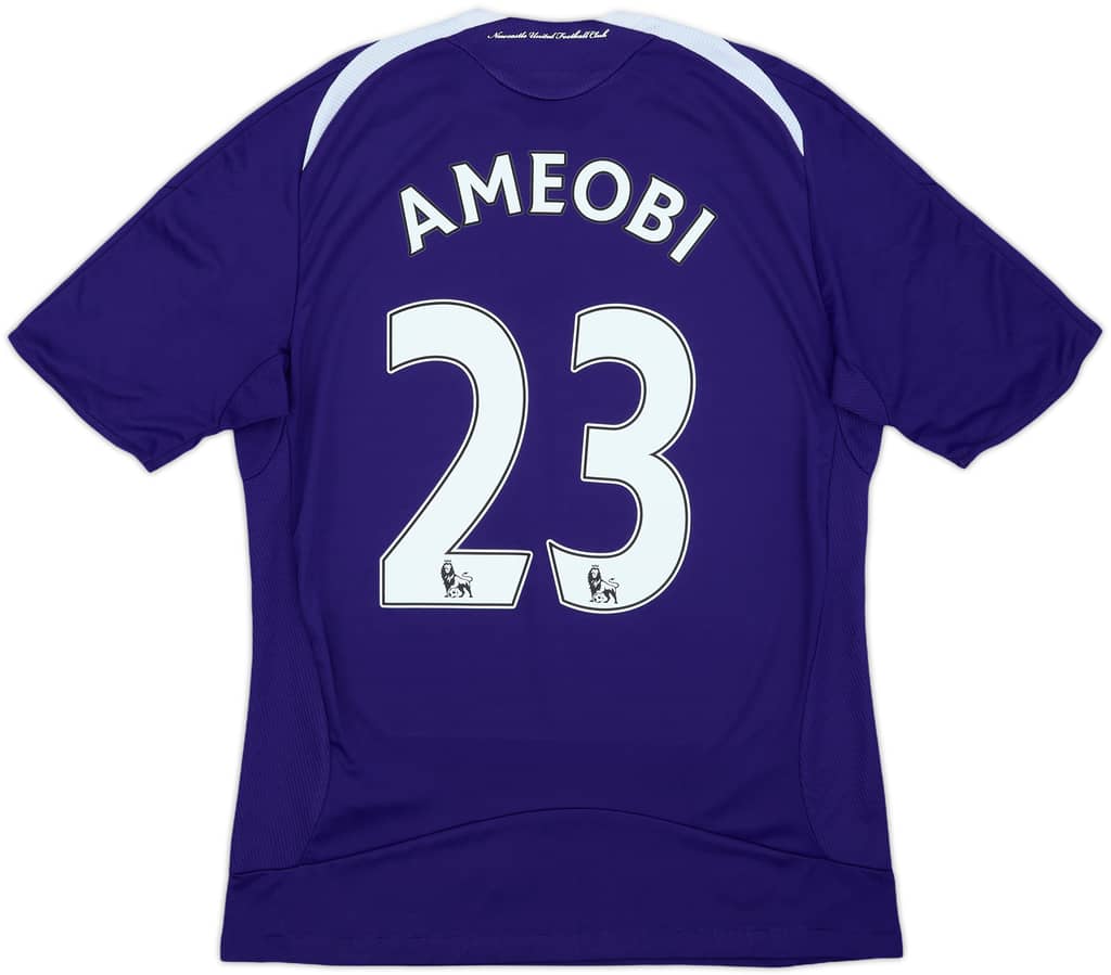 2008-09 Newcastle Away Shirt Ameobi #23 - 7/10 - (S)