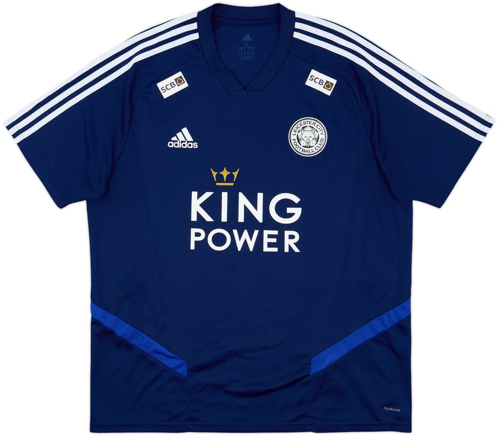 2018-19 Leicester City Player Issue adidas Training Shirt - 8/10 - (XL)