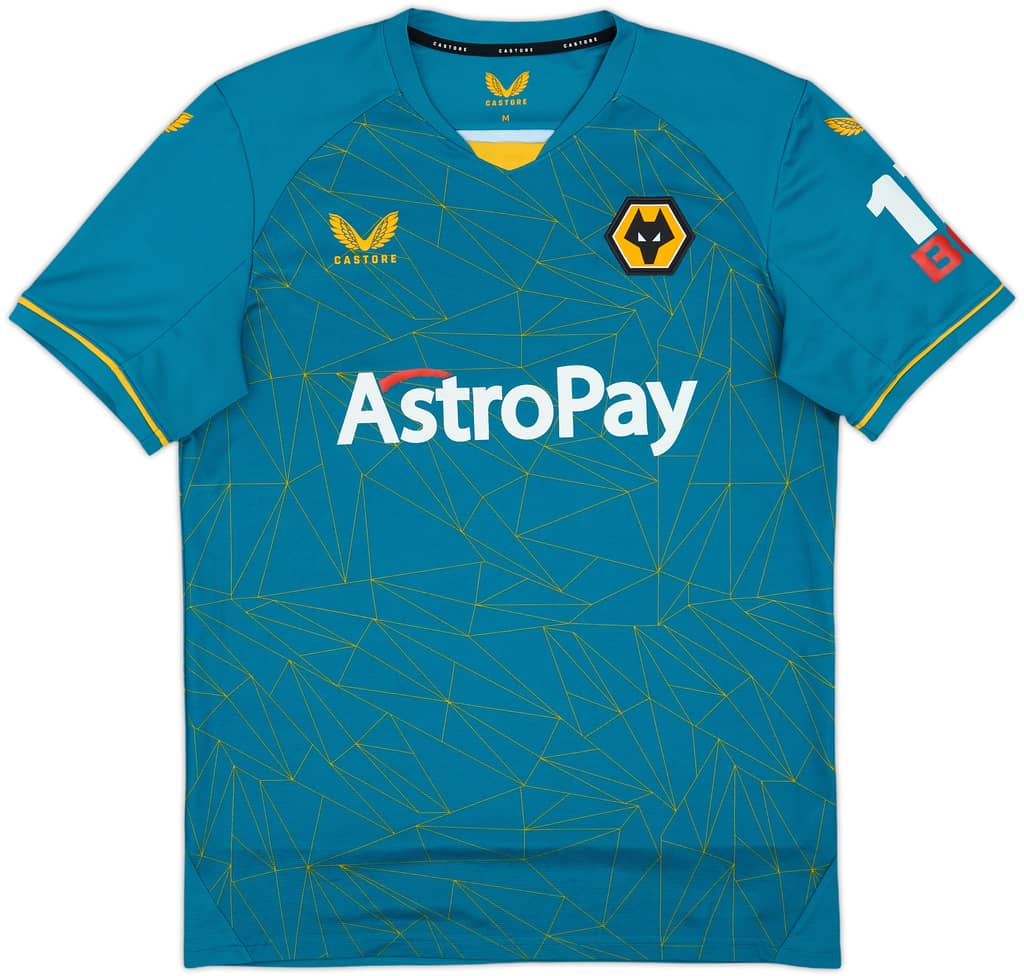 2022-23 Wolves Away Shirt - 8/10 - (M)