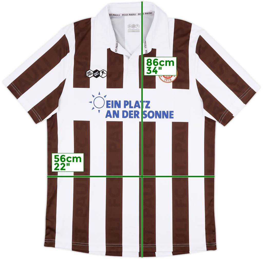 2011-12 St Pauli Home Shirt - 8/10 - (XXL)