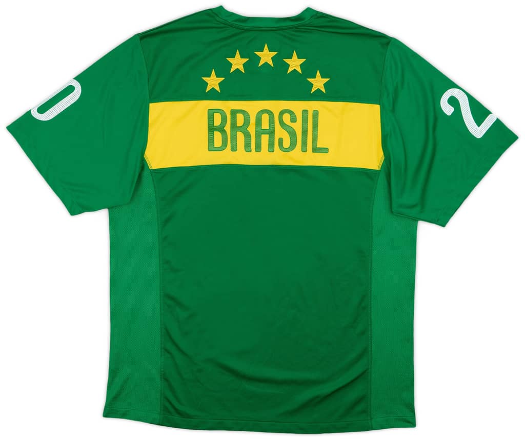 2010-12 Brazil Nike Training Shirt - 9/10 - (XL)