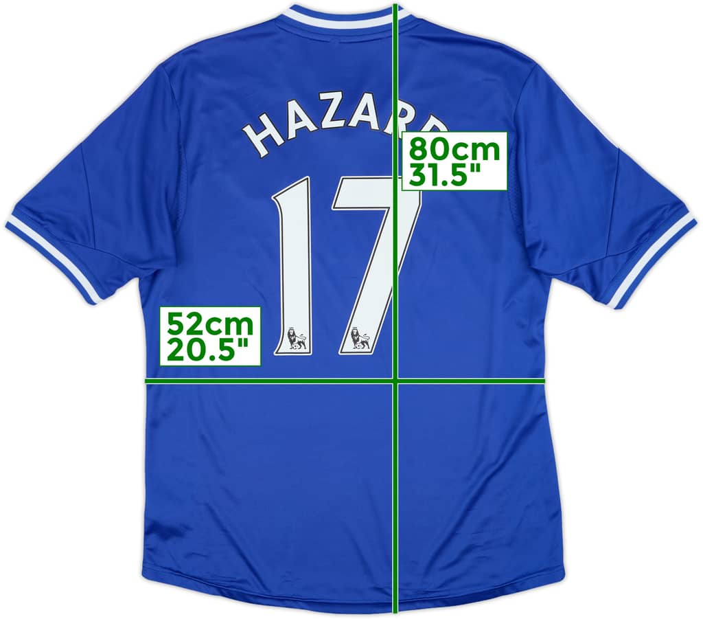 2013-14 Chelsea Home Shirt Hazard #17 - 8/10 - (L)