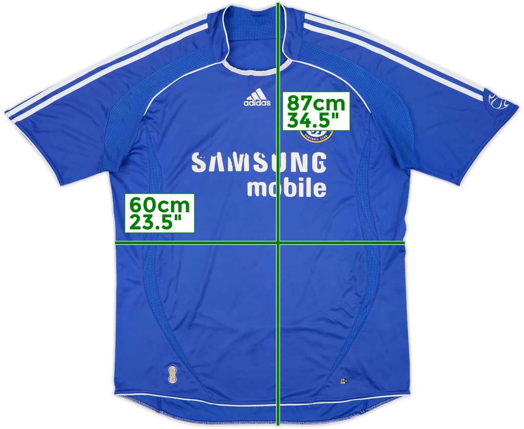 2006-08 Chelsea Home Shirt - 5/10 - (XL)
