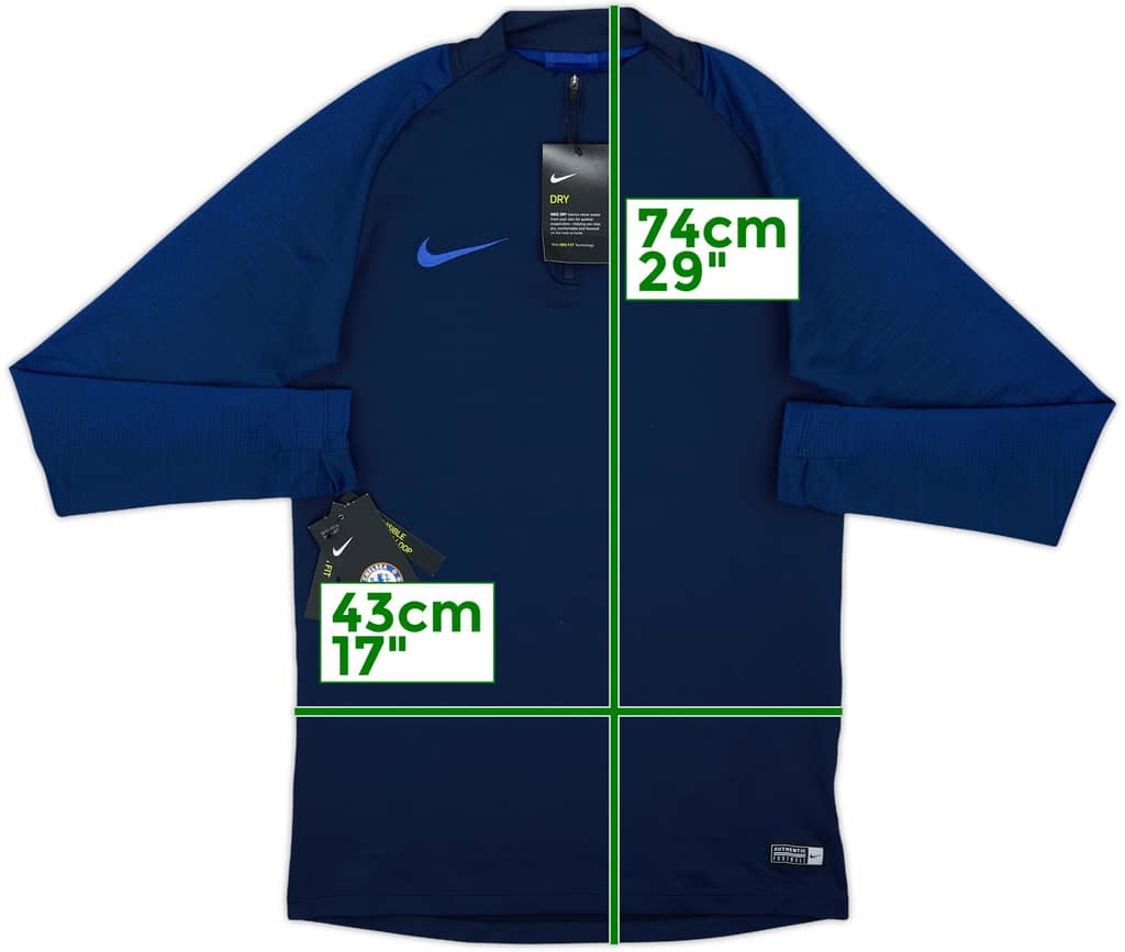 2019-20 Chelsea Nike 1/4 Zip Drill Top (S)