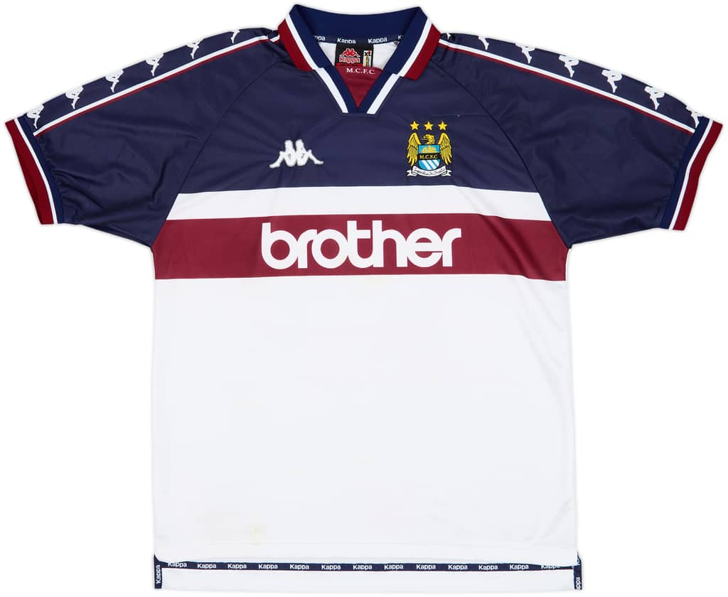1997-98 Manchester City Away Shirt - 6/10 - (XL)
