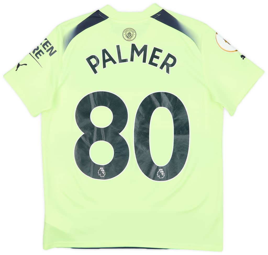 2022-23 Manchester City Third Shirt Palmer #80 - 5/10 - (L.Boys)