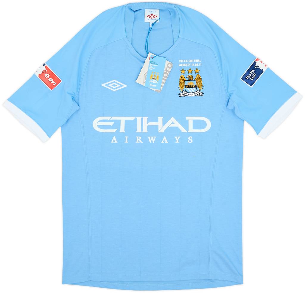 2010-11 Manchester City 'FA Cup Final' Home Shirt (M)