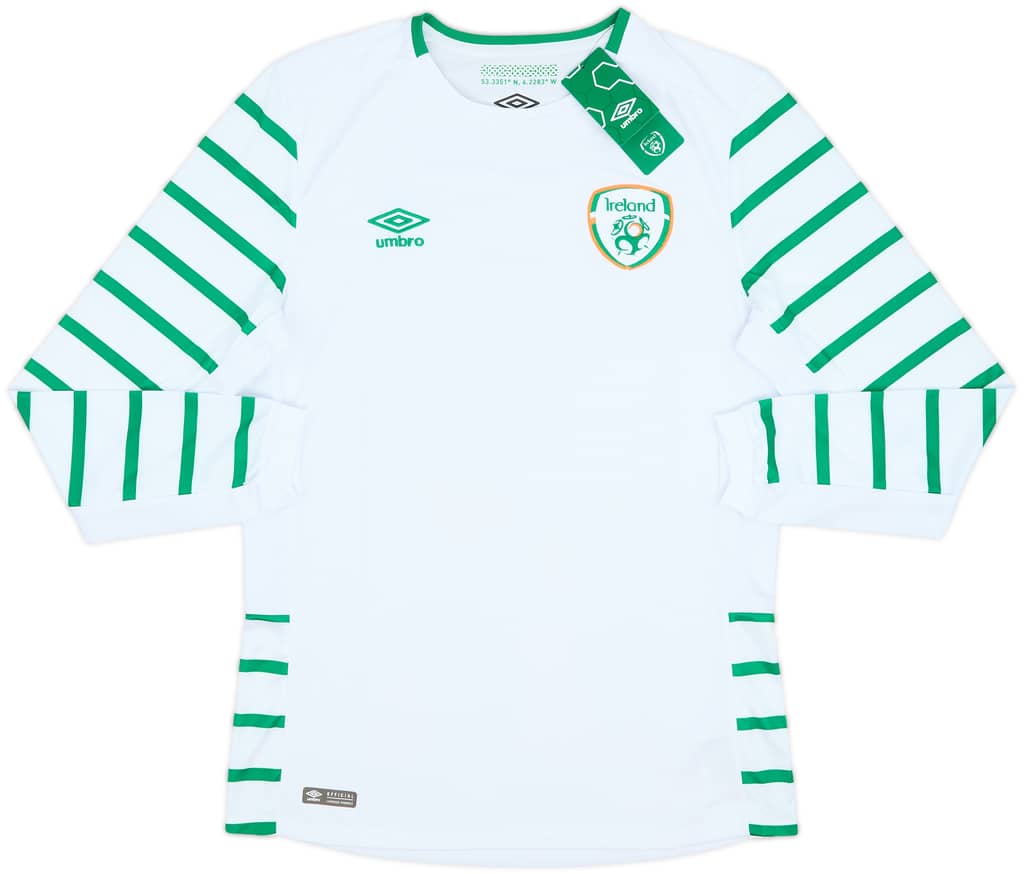 2016-17 Ireland Away L/S Shirt (M)