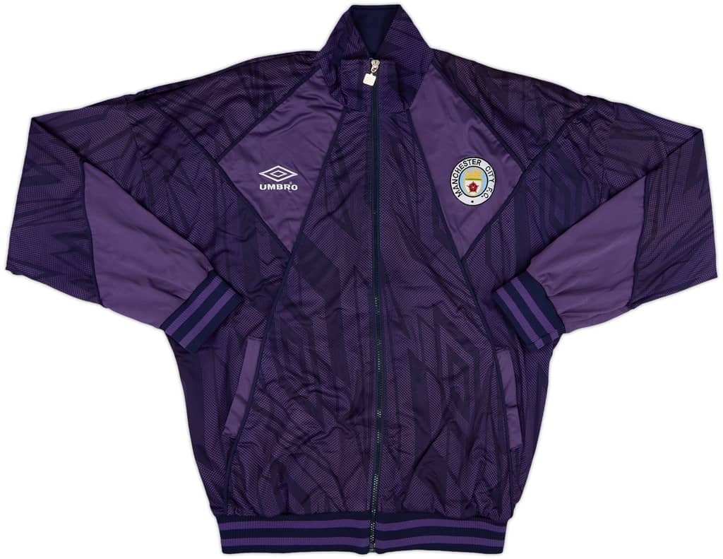 1993-95 Manchester City Umbro Track Jacket - 9/10 - (S)