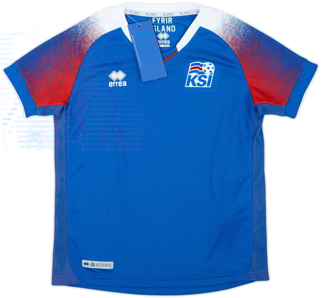 2018-19 Iceland Home Shirt (XXS)