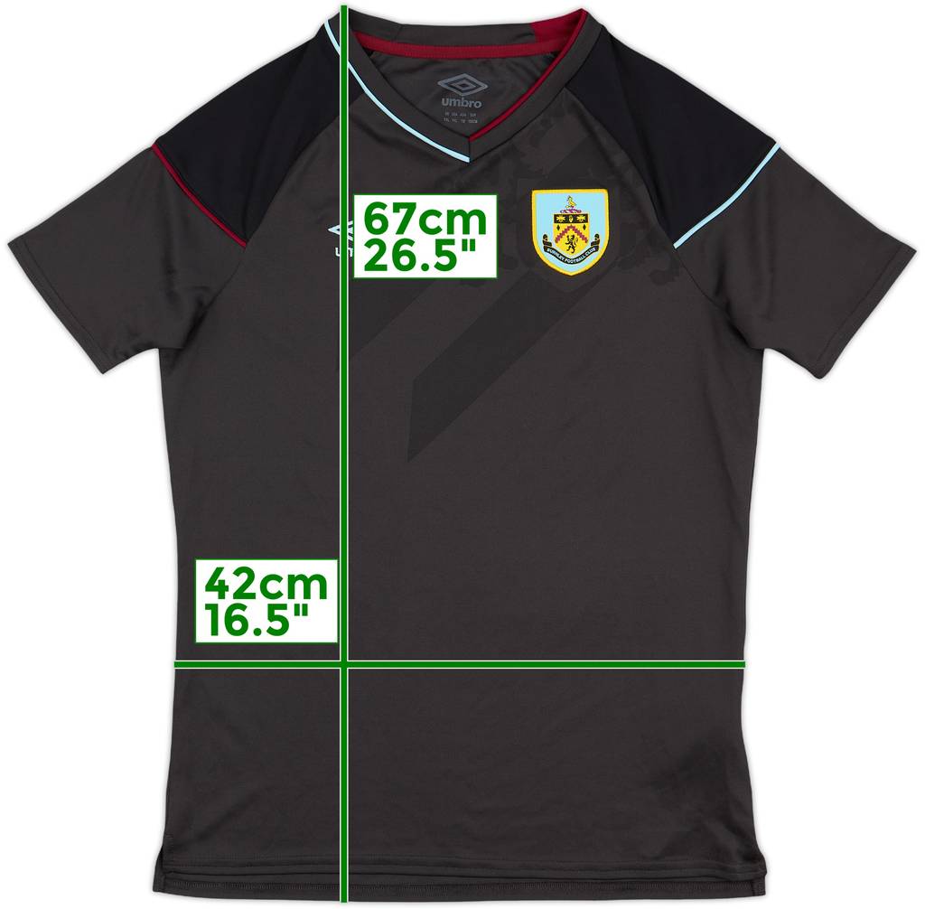 2020-21 Burnley Away Shirt - 9/10 - (XL.Boys)