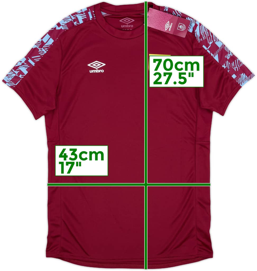 2020-21 Burnley Umbro Training Shirt (XL.Boys)